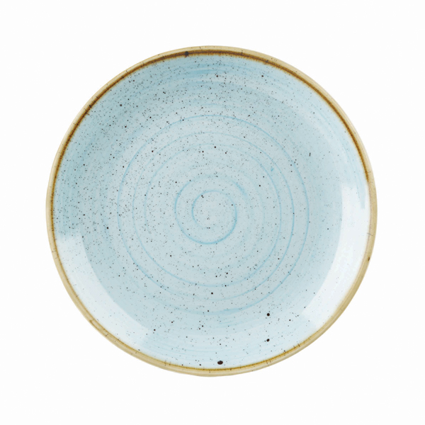 Тарелка мелкая 32,4см, без борта, Stonecast, цвет Duck Egg Blue SDESEV121