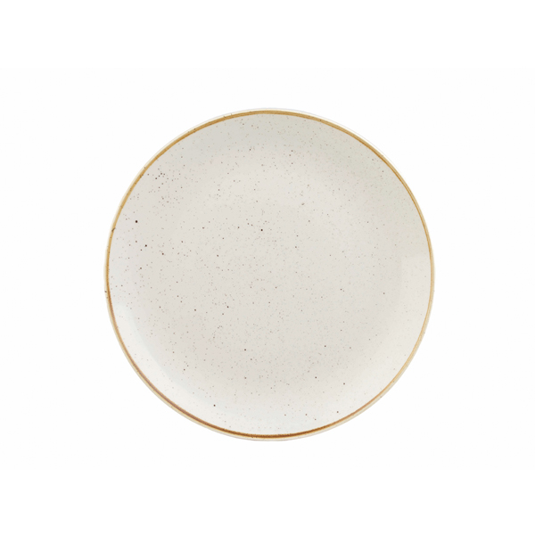 Тарелка мелкая 16,5см, без борта, Stonecast, цвет Barley White SWHSEVP61