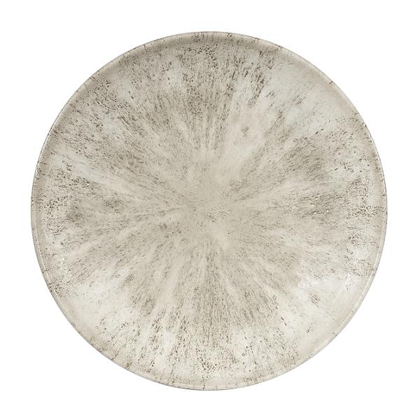 Тарелка мелкая 21,7см, без борта, цвет Stone Agate Grey, Studio Prints STAGEVP81
