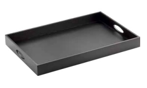Поднос для базы GN 1/1 60х40x6cм, черный, МДФ 97150780