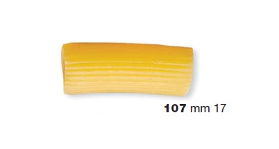 ФОРМА LA MONFERRINA ДЛЯ P6/P12 RIGATONI 17 MM 107 БРОНЗА
