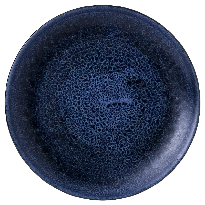 Тарелка мелкая 28,8см, без борта, Stonecast Plume, цвет Ultramarine PLULEV111