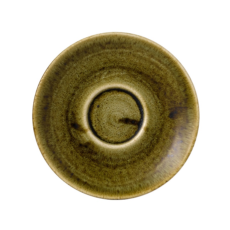 Блюдце 15,6см Stonecast Plume, цвет Olive PLGRCSS1