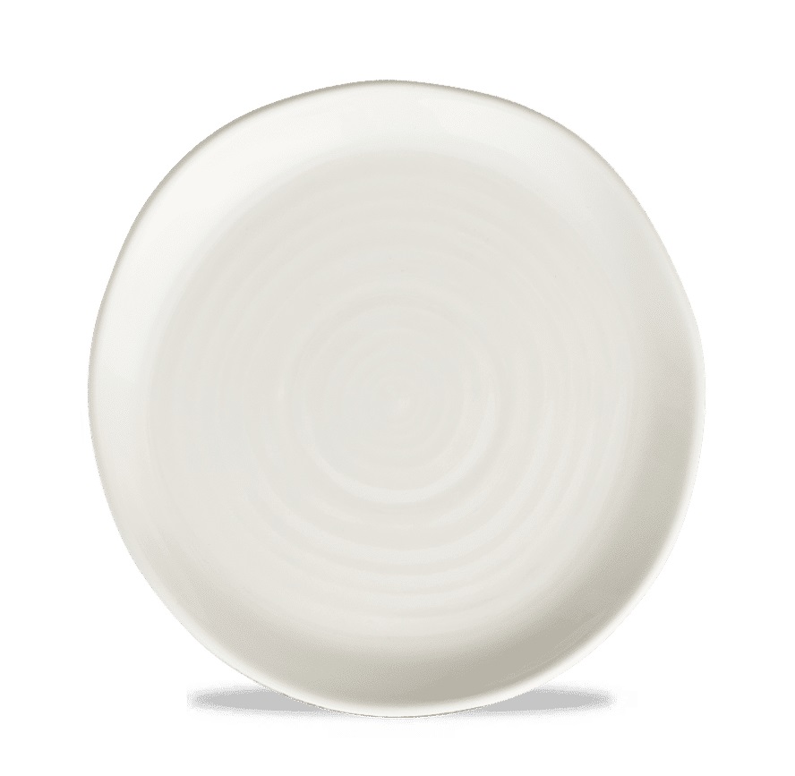 Тарелка мелкая d16,5см h2см,с прямым бортом, Envisage Natural, цвет white WHPO171