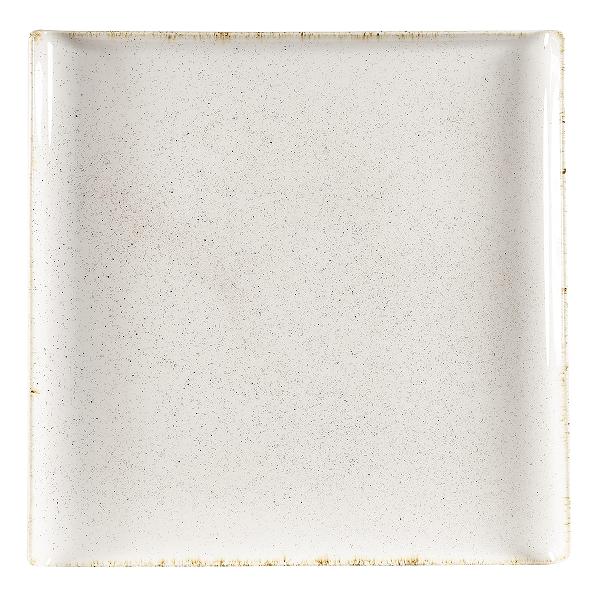 Блюдо сервировочное 30,3х30,3см, Stonecast Buffet, цвет Barley White SHWHAST1