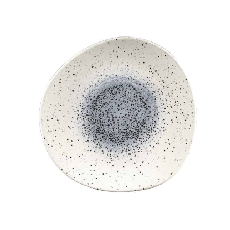 Тарелка мелкая "Волна" 28,6см, без борта, цвет Mineral Blue, Studio Prints MNBLOG111