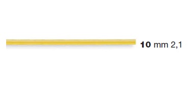 ФОРМА LA MONFERRINA ДЛЯ P6/P12 SPAGHETTI 2,1 MM 10 БРОНЗА