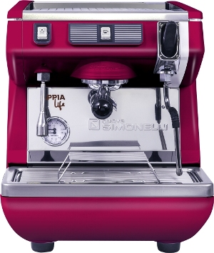 КОФЕМАШИНА APPIA LIFE 1GR S/ КРАСНЫЙ+ВЫСОКАЯ ГРУППА 1Ф 167515