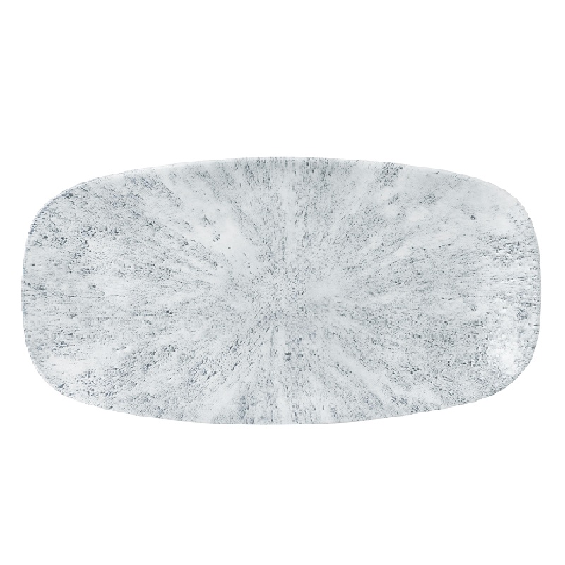 Блюдо прямоугольное CHEFS 35,5х18,9см, без борта, цвет Stone Pearl Grey, Studio Prints STGPXO141