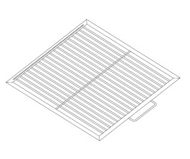 РЕШЕТКА INOX ДЛЯ MINI JOSPER 240023