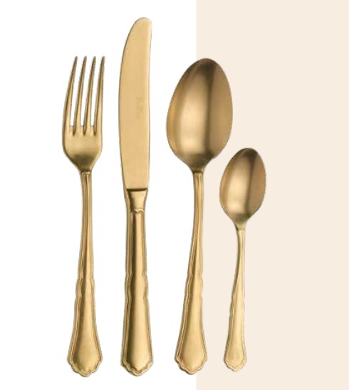 Ложка десертная/закусочная Settecento Alchimique Gold 0JA40004