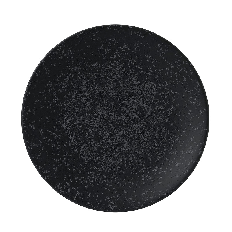 Тарелка мелкая 29см, без борта, Menu Shades, цвет Caldera Ash Black ZCCAMC291