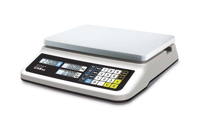ВЕСЫ ЭЛ.ТОРГОВЫЕ CAS PR-15 B (LCD, II) С USB РАЗЪЕМОМ
