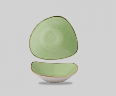 Миска треугольная 15,3см Stonecast, 0,26л Sage Green SSASTRB61