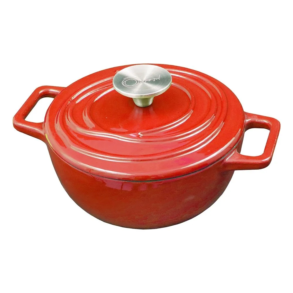 Кастрюля чугунная D24 AROMA CAST RED,  146752