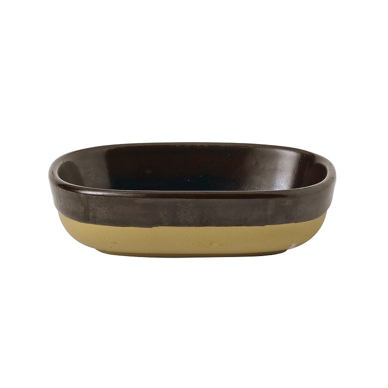 Поднос сервировочный 12х9см h3,3см, серия EMERGE, цвет Cinnamon Brown EMBRET121