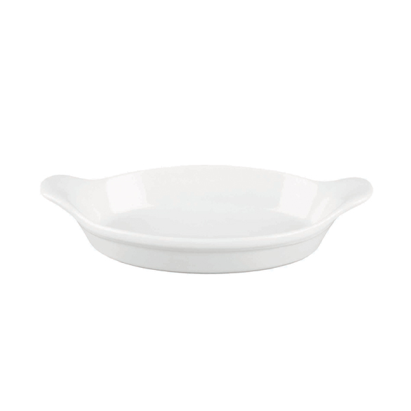 Форма для запекания овальная 23,2х12,5см 0,38л, цвет белый, Cookware WHCWIOEN1