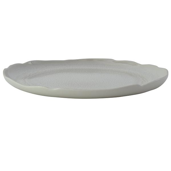 Блюдо круглое 32,5см, керамика, цвет PERLE, Plume 961757