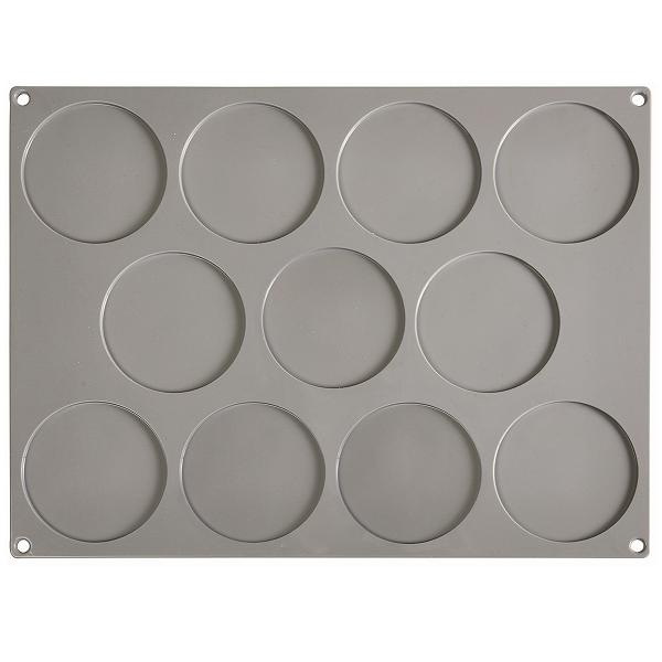 Форма силиконовая "Gourmand Диск" d90мм h3,5мм, 22мл, 11 ячеек GG004S