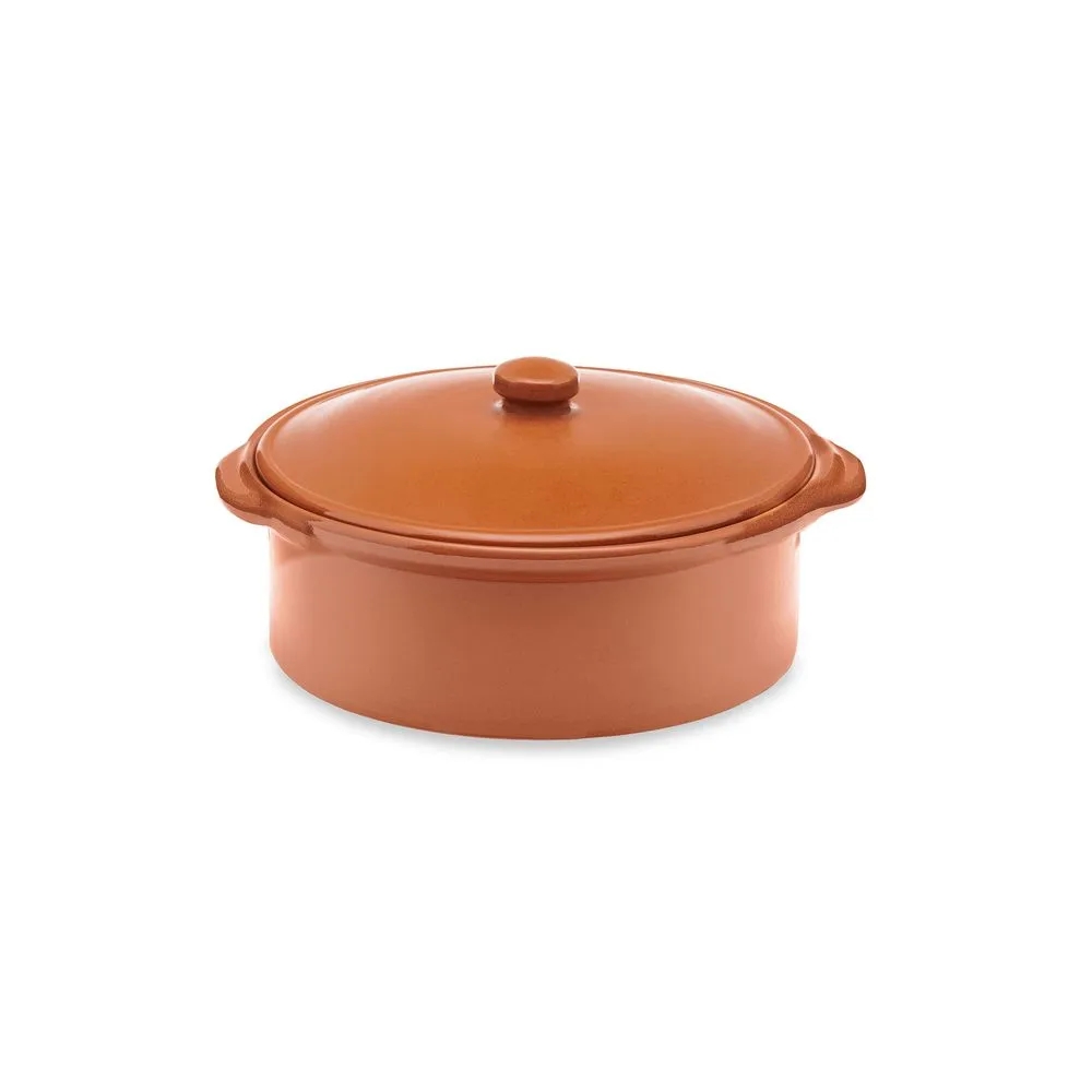 Кастрюля керамическая D35см/7,2л FeijIJoada MARROM, 152781