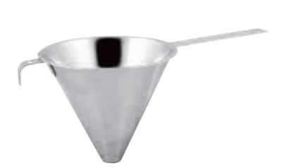 Дуршлаг конич.; сталь нерж.; D=18см; металлич. 41925-18