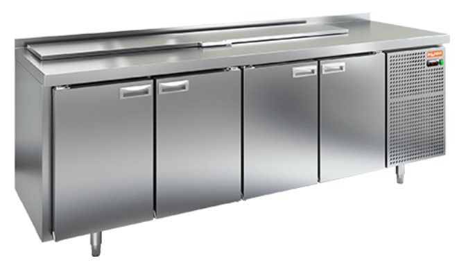 СТОЛ ДЛЯ САЛАТОВ HICOLD SL2-1111GN (1/6) (R290) миниатюра 2