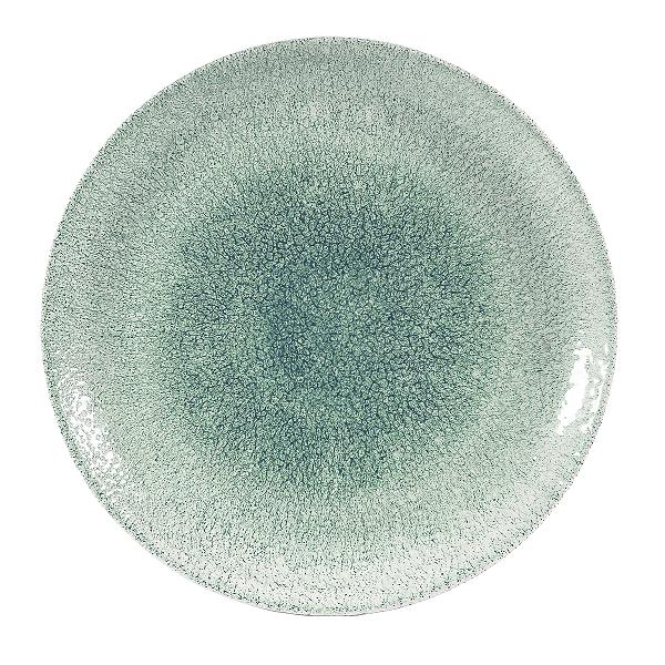 Тарелка мелкая 28,8см, без борта, цвет Raku Jade Green, Studio Prints RKJGEV111