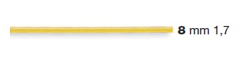 ФОРМА LA MONFERRINA ДЛЯ DOLLY / P.NUOVA SPAGHETTI 1,7 MM 8 ПТФЭ