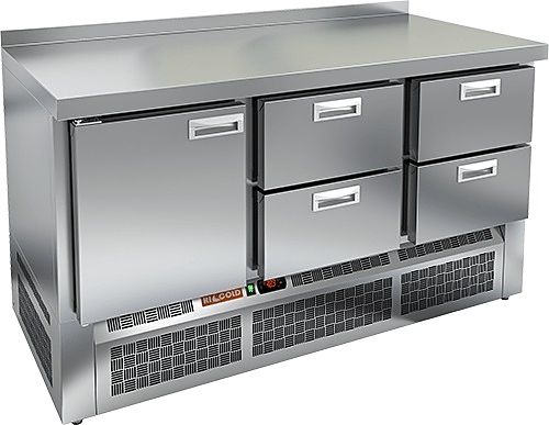 СТОЛ С МОРОЗ.ШКАФОМ HICOLD GNE122/BT миниатюра 2