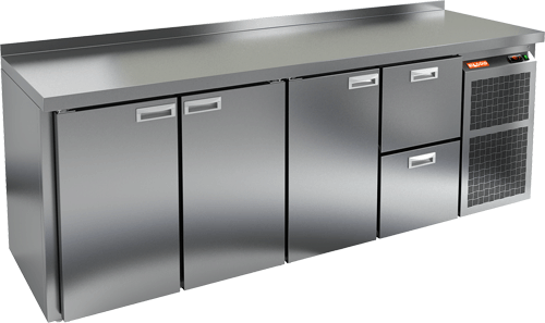 СТОЛ С ОХЛАЖД.ШКАФОМ HICOLD GN 1112 BR2 TN