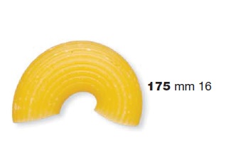 ФОРМА LA MONFERRINA ДЛЯ P6/P12 CURVI RIGATI 16 MM 175 БРОНЗА