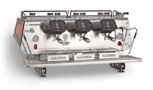 КОФЕМАШИНА АВТОМАТ BEZZERA VICTORIA PID 3 ГРУППЫ ЧЕРНАЯ И КОЖА МУЛЬТИФАЗНАЯ