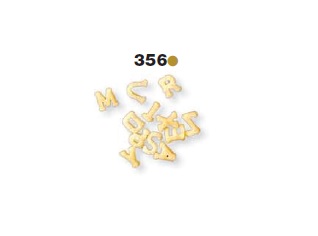 ФОРМА LA MONFERRINA ДЛЯ P6/P12 ALFABETO 6,5 MM 356 БРОНЗА