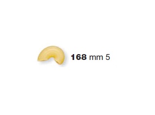 ФОРМА LA MONFERRINA ДЛЯ P6/P12 CURVI RIGATI 5 MM 168 БРОНЗА