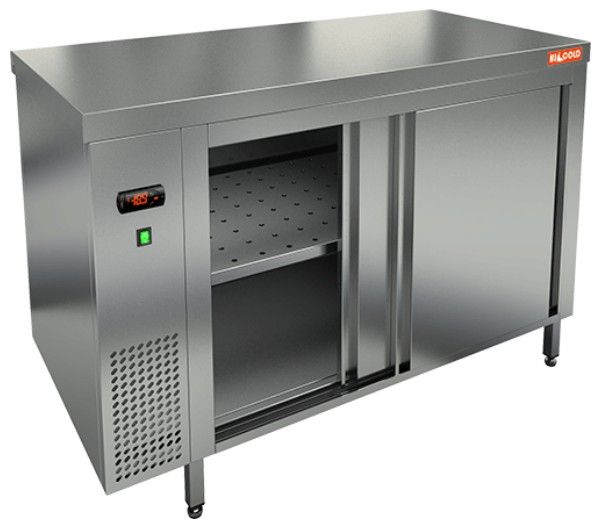 СТОЛ С ТЕПЛОВЫМ ШКАФОМ HICOLD TS 15 GN O миниатюра 2