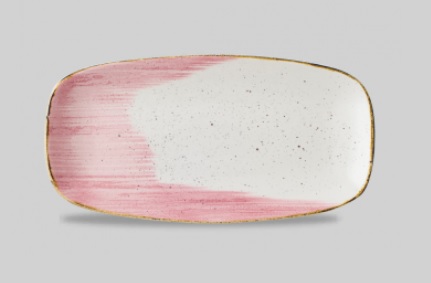 Блюдо прямоугольное CHEFS 29,8х15,3см, без борта, Stonecast, цвет Petal Pink ASPPXO111