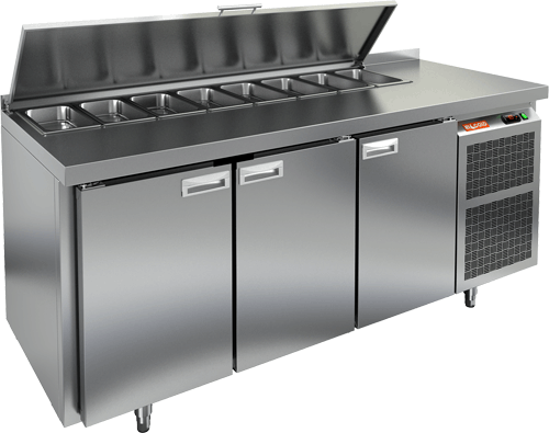 СТОЛ ДЛЯ САЛАТОВ HICOLD SL1-111SN (1/3) (R290)
