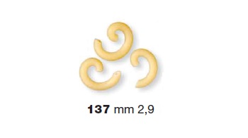 ФОРМА LA MONFERRINA ДЛЯ P6/P12 GRAMIGNA 2,9 MM 137 БРОНЗА