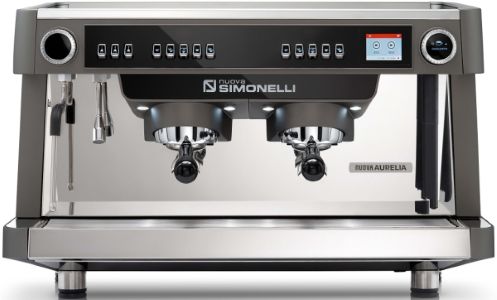 КОФЕМАШИНА NUOVA AURELIA MP 2GR V/ МЕТАЛЛИК+ВЫСОКАЯ ГРУППА+АВТОПРОМЫВ+E-MILK 1Ф 255601