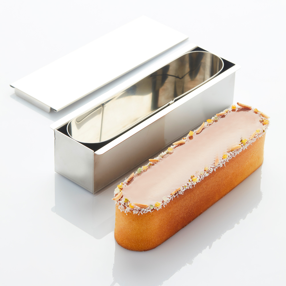 Форма д/выпечки "Block & Oval - Travel cake" 2в1 60х250 h60мл, нерж.сталь 30TC56