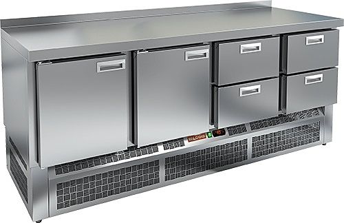 СТОЛ С МОРОЗ.ШКАФОМ HICOLD GNE1122/BT миниатюра 2