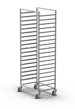 ТЕЛЕЖКА ДЛЯ ПРОТИВНЕЙ 600Х400 UNOX XTB0005