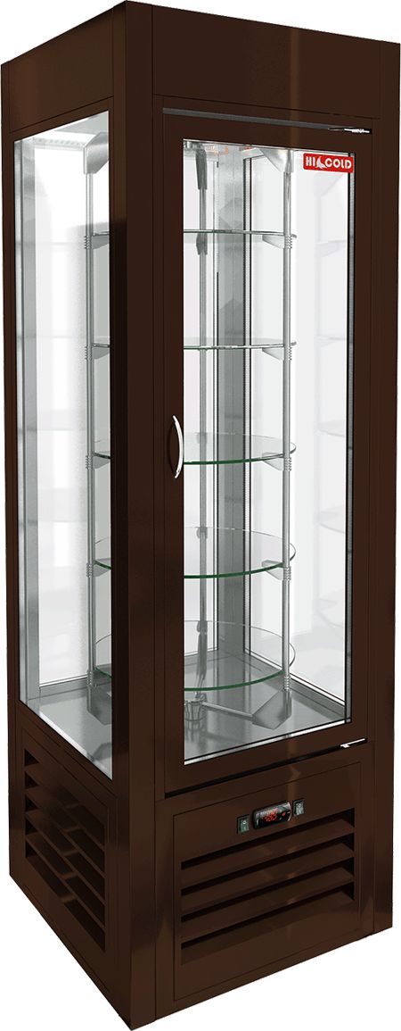 ВИТРИНА КОНДИТ/ВЕРТИКАЛЬНАЯ HICOLD VRC 350 R Sh BROWN