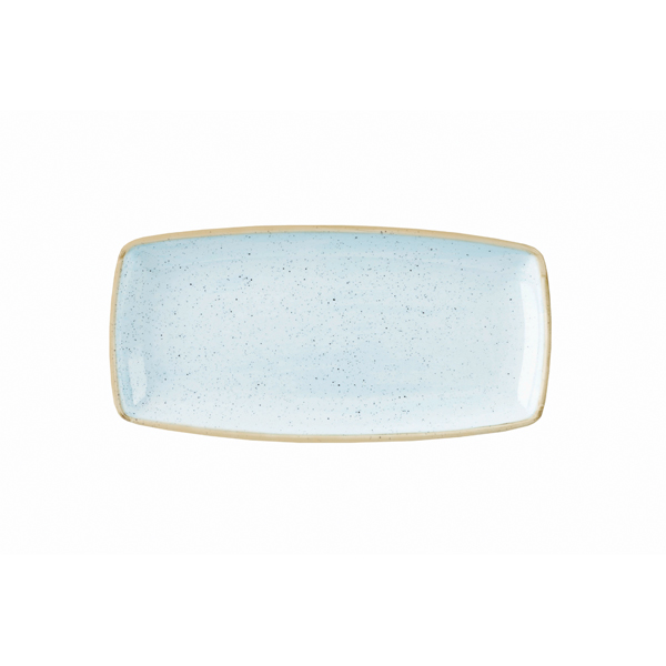 Блюдо сервировочное 29,5х15см, без борта, Stonecast, цвет Duck Egg Blue SDESOP111