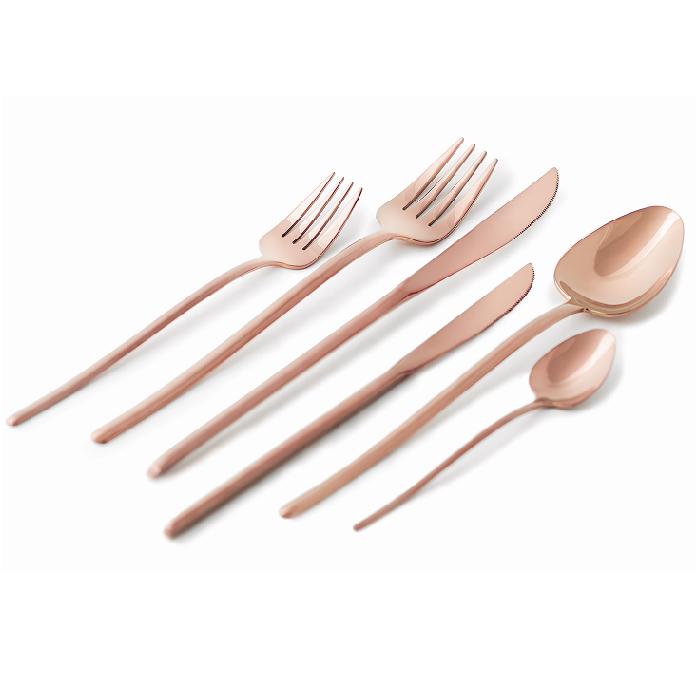 Нож десертный Stick 24см, 6шт., медь A0032-CO13-SET