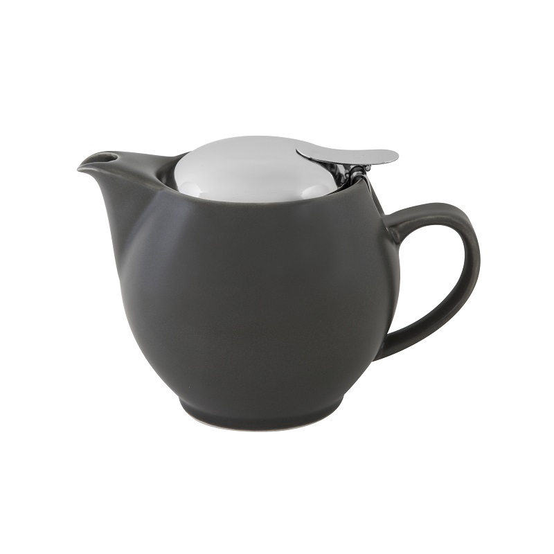 Чайник 0,50л, с металлическими крышкой и ситом, BEVANDE цвет Slate 978634
