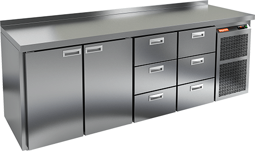 СТОЛ С ХОЛОДИЛЬНЫМ ШКАФОМ HICOLD BN 1133 BR2 TN (R290)