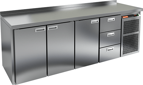 СТОЛ С ХОЛОДИЛЬНЫМ ШКАФОМ HICOLD BN 1113 BR2 TN (R290)