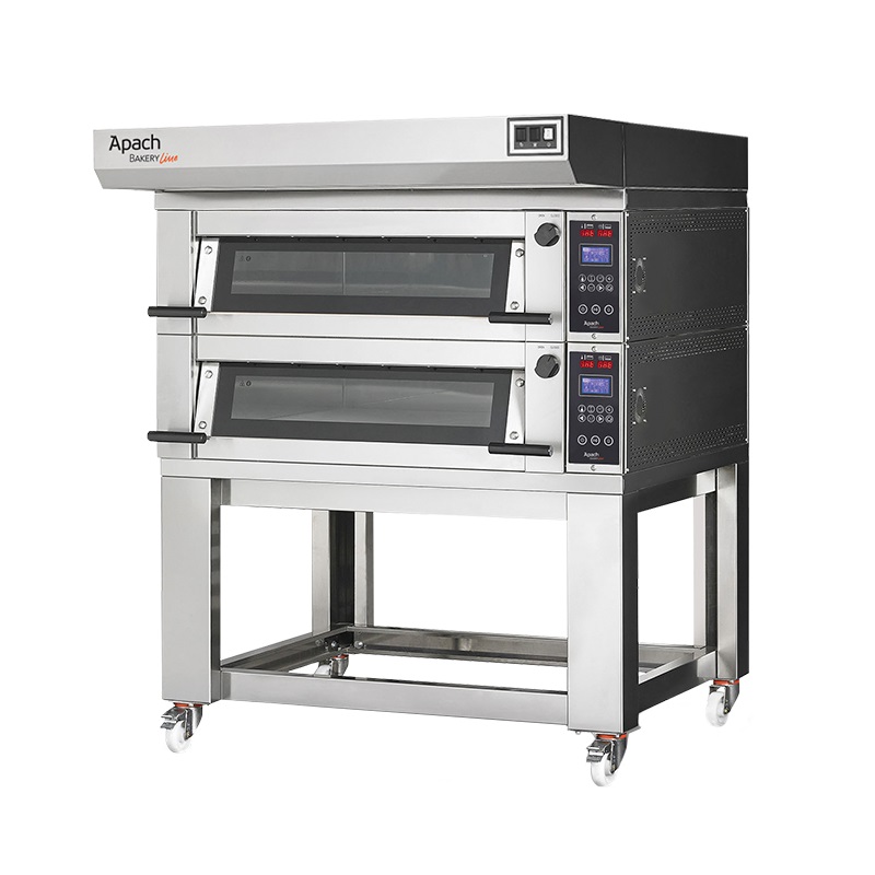 ПЕЧЬ ПОДОВАЯ С ПОДСТАВКОЙ БЕЗ НАПРАВЛЯЮЩИХ APACH BAKERY LINE E4L118PA + E4L124PALHSE DPBI-T