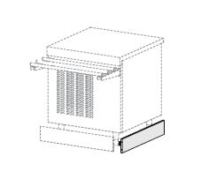 ПЛИНТУС БОКОВОЙ SELF 700 APACH CHEF LINE L977804100